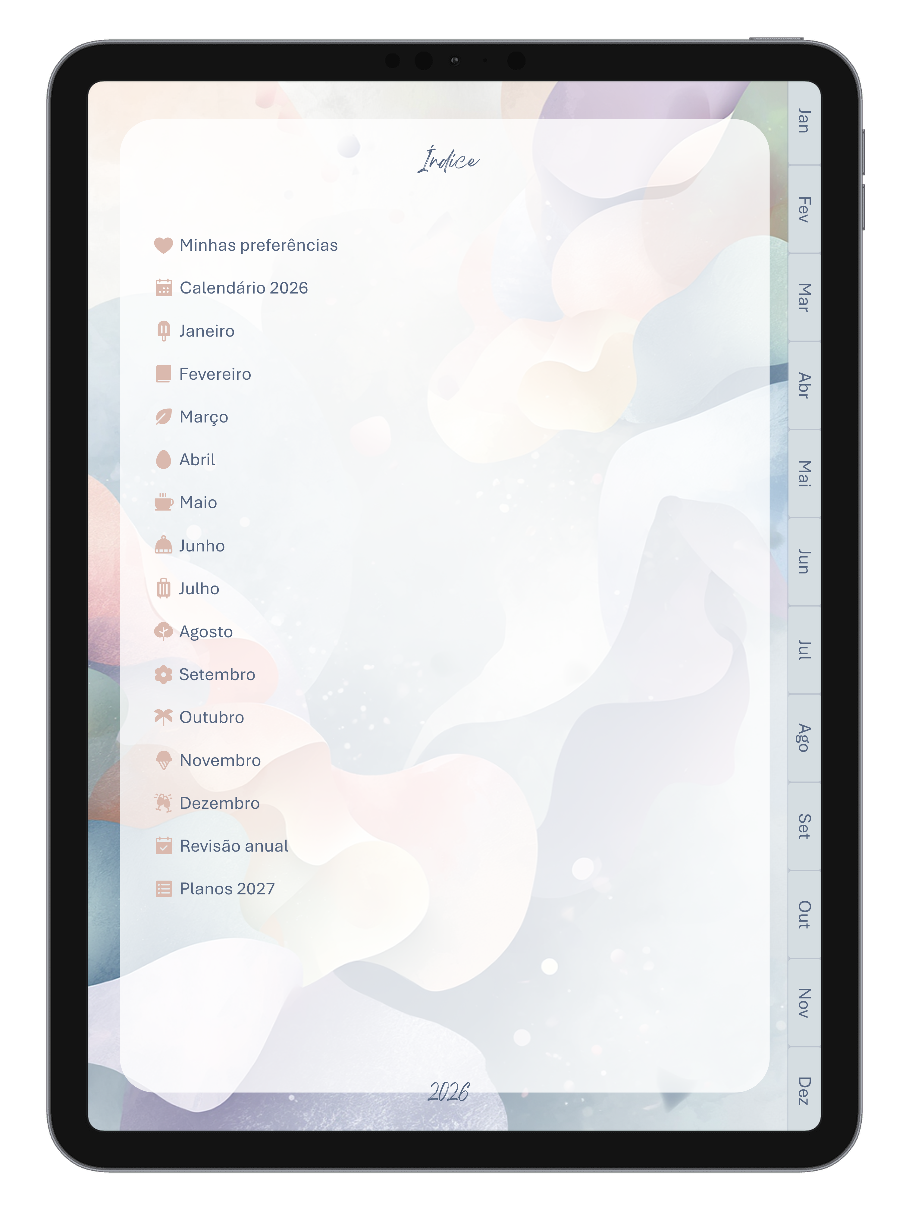Planner 2026 - One day at a time — imagem 4