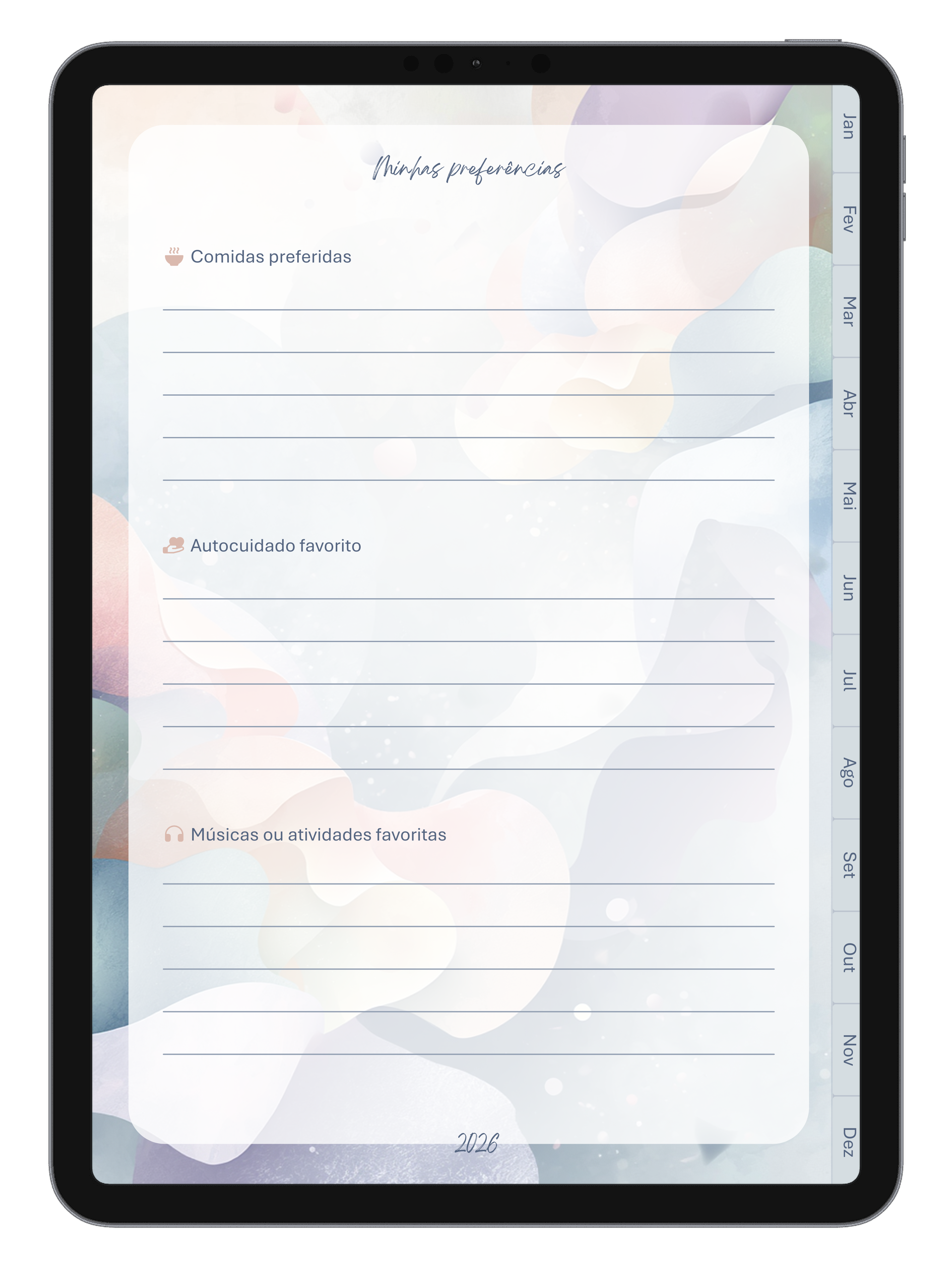 Planner 2026 - One day at a time — imagem 6